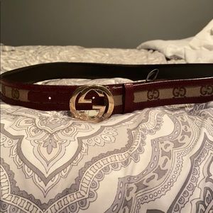 Authentic gucci belt